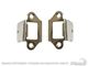 Picture of 1969-70 Mustang Fastback Rear Seat Latch Guides : C7ZZ-63613B28/9
